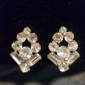 Vintage Crystal Earrings